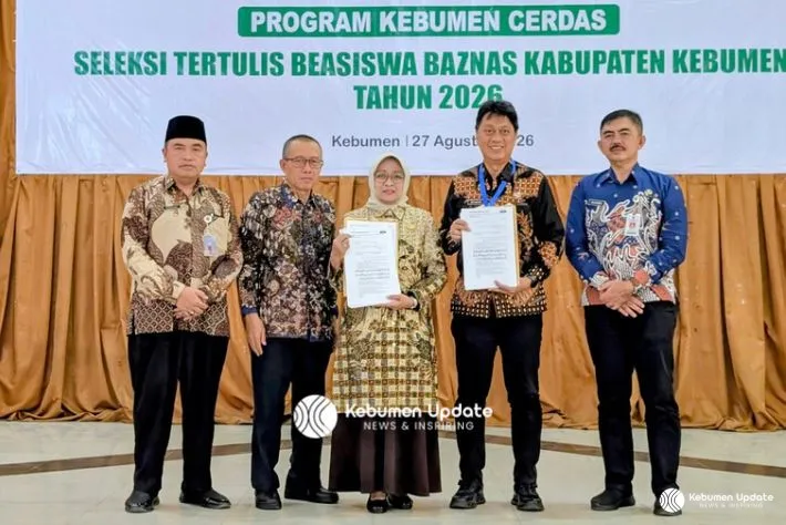 Ratusan Pelajar dan Mahasiswa Ikuti Seleksi Tes Tertulis Beasiswa BAZNAS Kebumen 2026