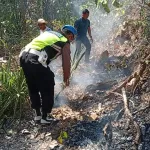 Lahan 1,3 Hektare di Grenggeng Kebumen Terbakar, Diduga Akibat Bakar Sampah Ditinggal Pergi