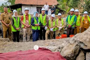 Peletakan Batu Pertama Gedung Dakwah PRM Panjangsari: Milik Muhammadiyah, Manfaat untuk Sesama