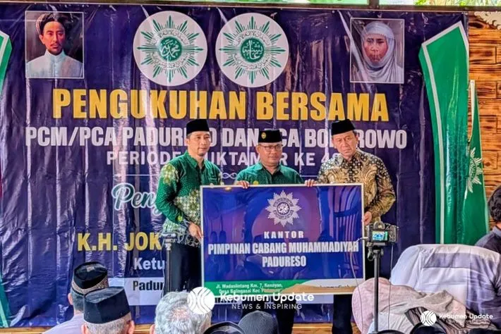 Pengukuhan PCM Padureso Tandai Genapnya 26 Cabang Muhammadiyah di Kebumen