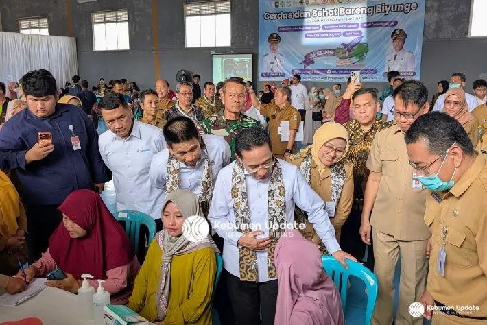 Dua Wakil Menteri Kunjungi Kebumen, Tinjau Langsung Program Percepatan Eliminasi TBC