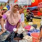 Bahagianya Warga Watu Pundutan Desa Clapar Karanggayam Terima Bantuan Air Bersih