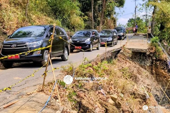 Cegah Longsor Susulan di Desa Clapar, Pemkab Kebumen Bangun Dinding Penahan Tanah Sepanjang 35 Meter