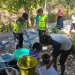 Warga Kalisono Kebumen Sambut Gembira Bantuan 10.000 Liter Air Bersih