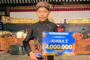 Banggakan Kebumen! Haidar Azka Sabet Juara 1 Festival Dalang Anak Tingkat Provinsi Jawa Tengah