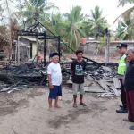 Diduga Lupa Cabut Mesin Gerinda, Rumah Warga Tambakmulyo Puring Dilalap Si Jago Merah