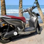 Uji Motor Listrik Adora ke Pantai Menganti: Sempat Deg-degan Takut Kehabisan Baterai