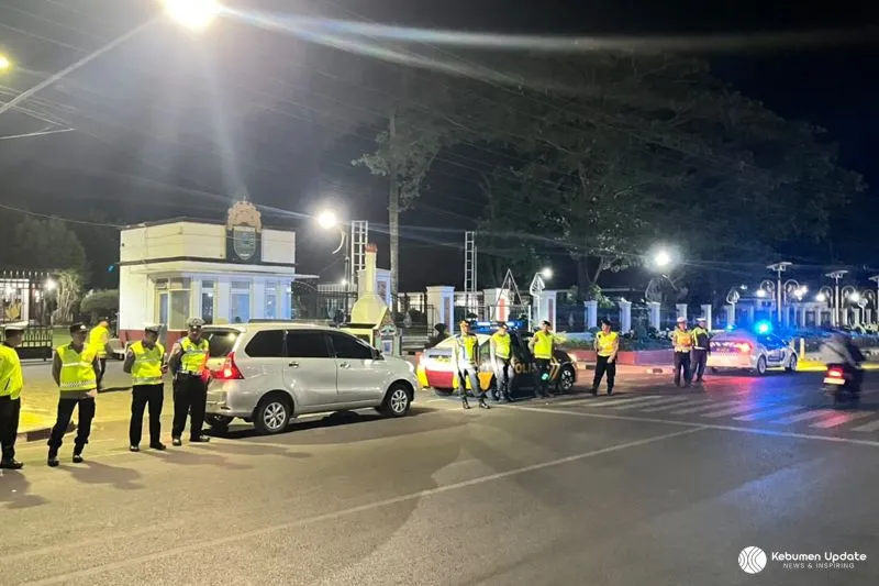 Tekan Balap Liar dan Knalpot Brong, Polres Kebumen Terjunkan Personel Gabungan