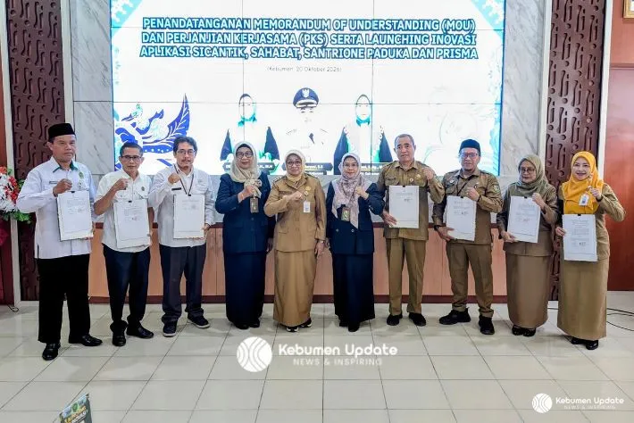 Atasi Masalah Hak Nafkah dan Pernikahan Dini, PA Kebumen Bersama Pemkab Jalin Kerjasama Lintas Instansi