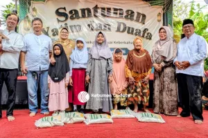Hadir di Desa Kebulusan, Bupati Kebumen Apresiasi Aksi Sosial Keluarga Zubair Syamsu