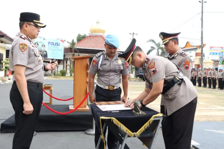 Rotasi Kepemimpinan di Polres Kebumen: Wakapolres dan Kasatresnarkoba Berganti