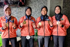 Di Tengah Keterbatasan Skuad, Sepak Takraw Kebumen Berhasil Bawa Pulang Emas dan Perunggu