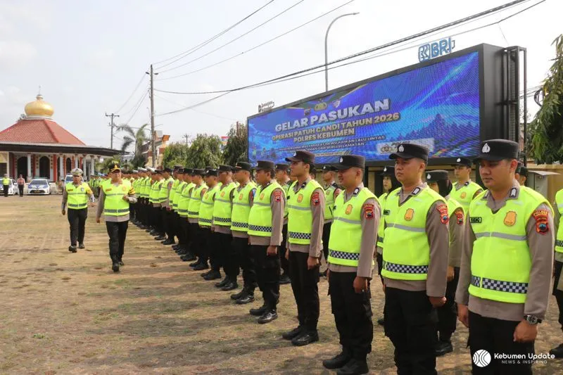 Operasi Patuh Candi 2026 Dimulai, Polres Kebumen Incar 10 Pelanggaran Prioritas Ini