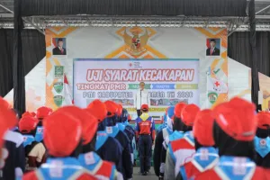Jadi Tiket Menuju Olimpiade, Ratusan Anggota PMR di Kebumen Ikuti Uji Syarat Kecakapan