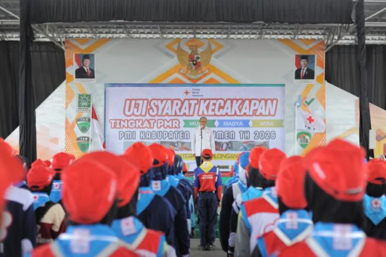 Jadi Tiket Menuju Olimpiade, Ratusan Anggota PMR di Kebumen Ikuti Uji Syarat Kecakapan
